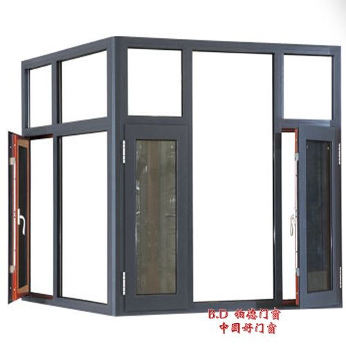 云南貴州廣西鉑德門窗 優(yōu)質斷橋鋁合金平開窗與空調(diào)設備的完美結合